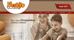 Desktop Screenshot of freskito.com.br